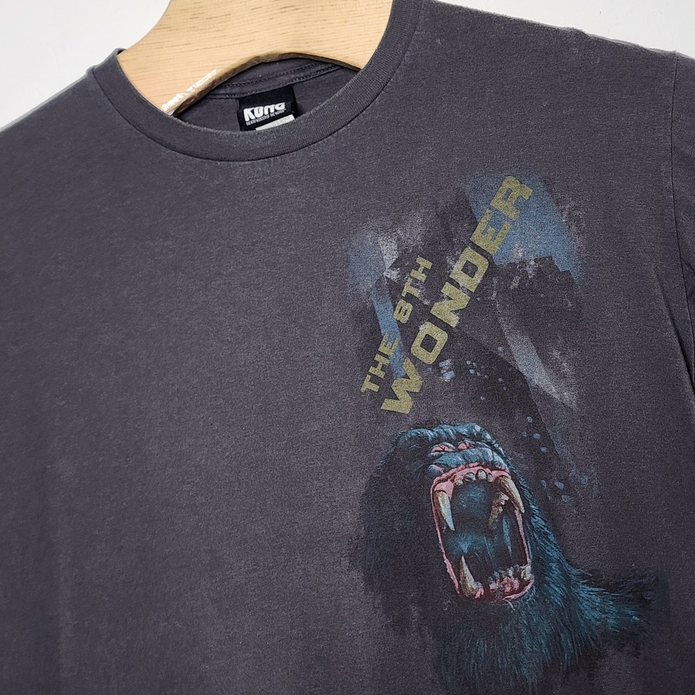 Kong The 8th Wonder of The World King Kong Movie Gray T-Shirt‎ Men's Size XL